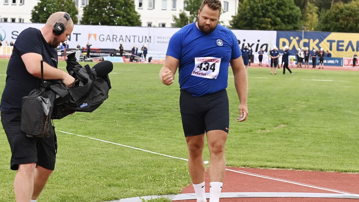 Daniel Ståhl sets season best at Swedish Championships, says he’s excited for Birmingham