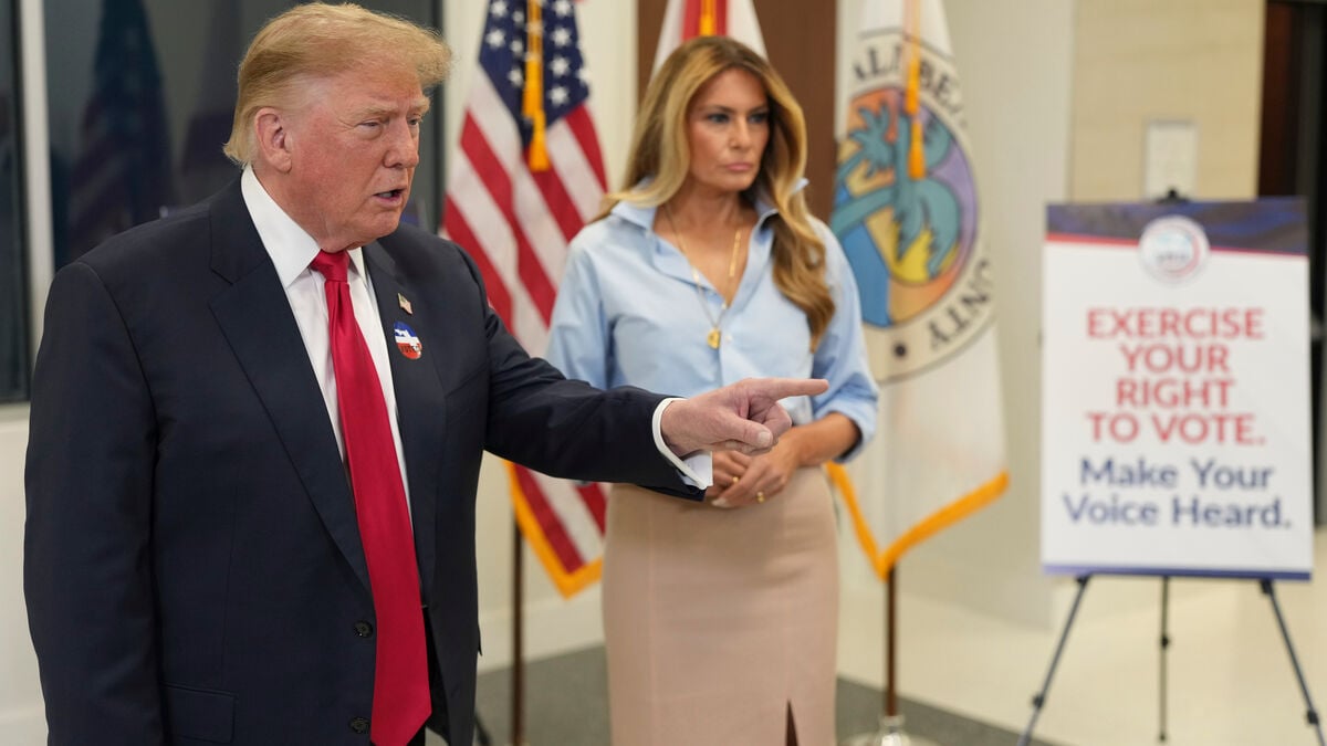 Trump and Melania Trump Cast Early Votes in Florida Ahead of Midterm Elections