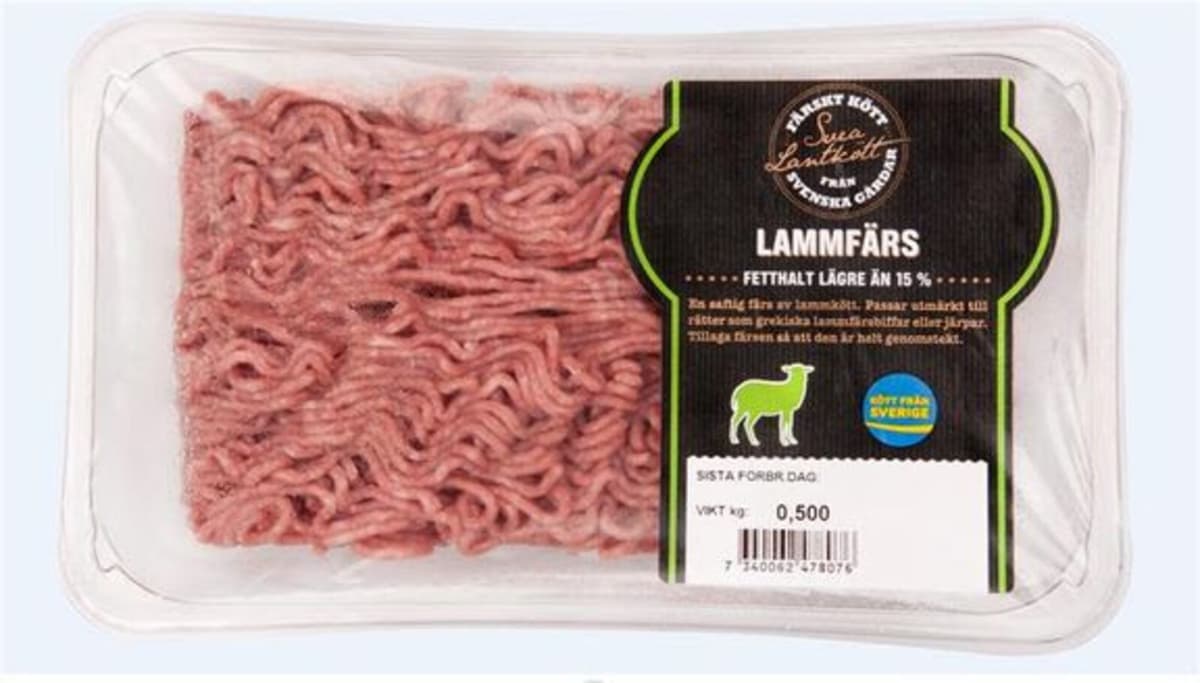 Lamb meat recalled - may contain salmonella