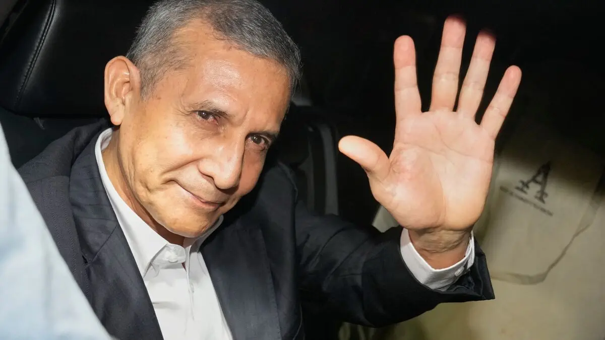 Former Peruvian President Ollanta Humala released after court overturns 15-year sentence