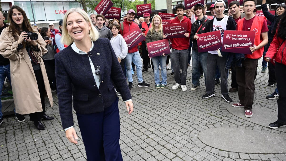 Andersson says Kristersson is turning a blind eye to social problems
