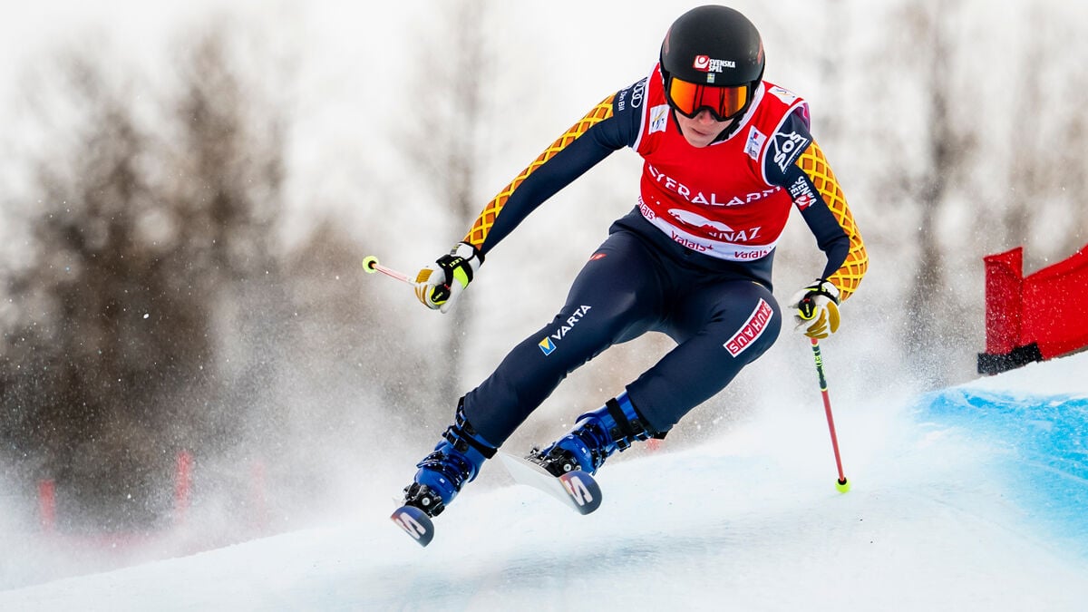 Sandra Näslund misses podium in Veysonnaz, calls it a really big mistake