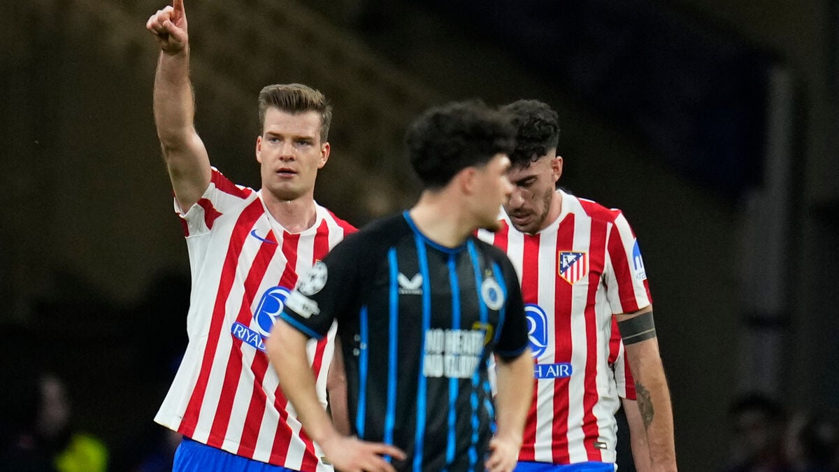 Atlético Madrid advance - Norwegian hat-trick