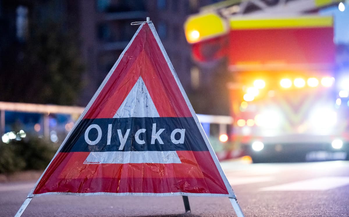 Head-On Collision Near Falkenberg Sends Three to Hospital