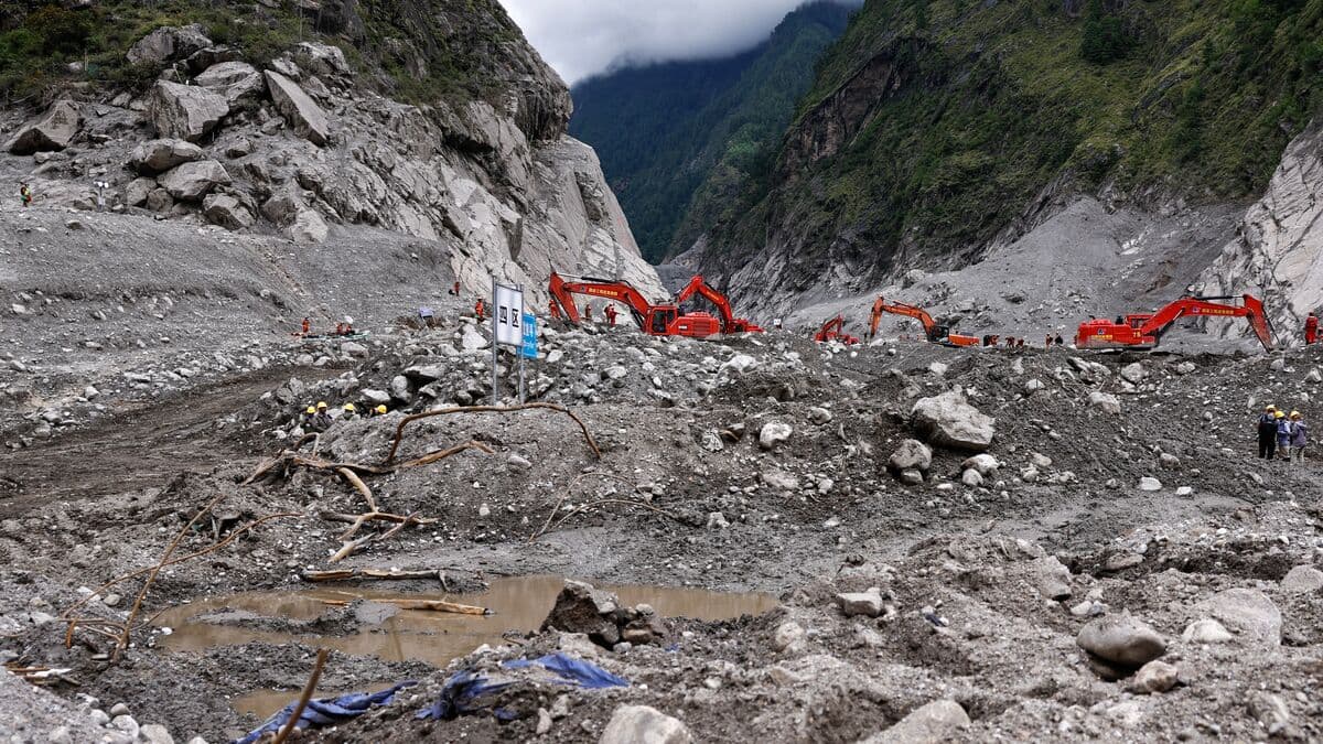 China raises Tibet landslide death toll to 43 as 519 remain missing