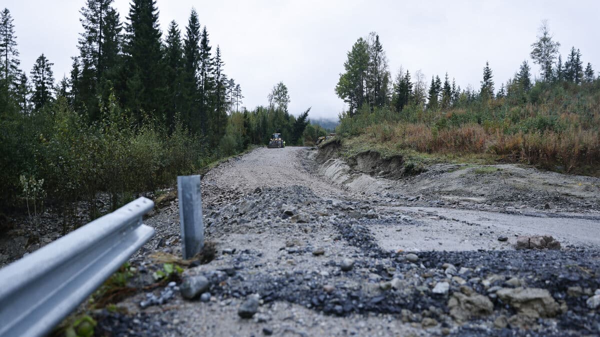 No contribution to roads affected by flash floods in Västernorrland