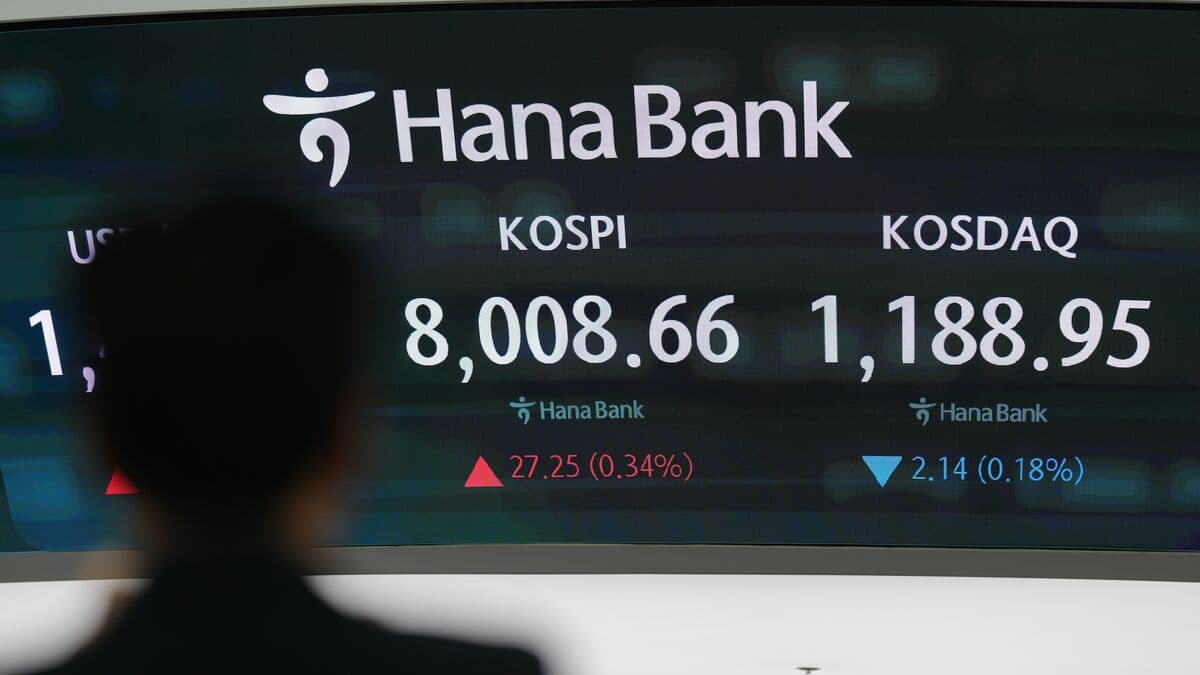 Volatile stock markets in Asia - down in Seoul