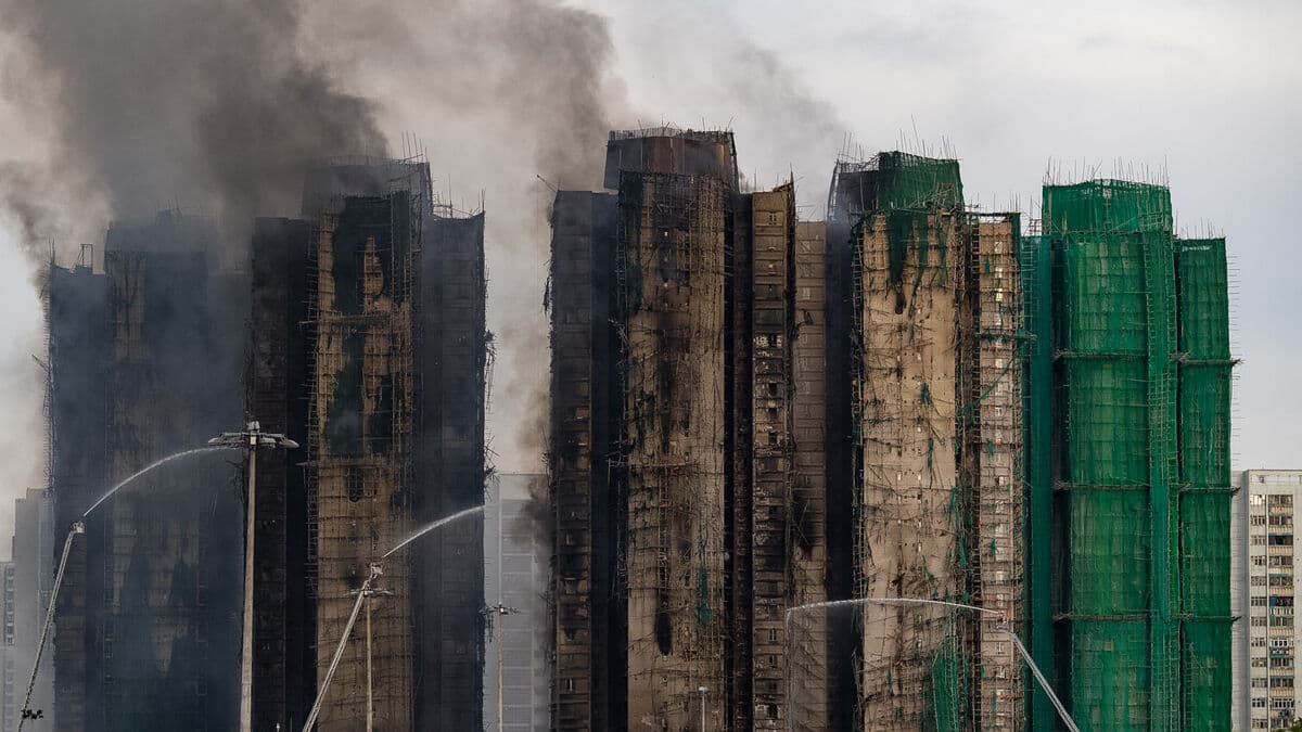 Nearly 100 dead in Hong Kong fire