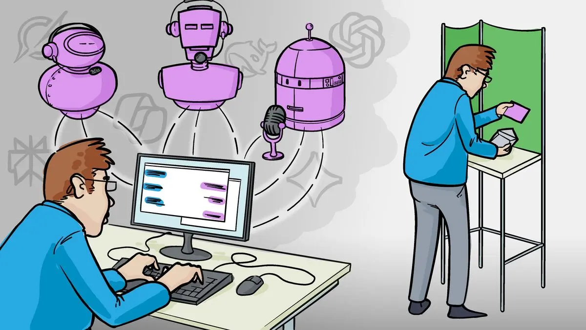 Chatbots made voters change their minds, study finds