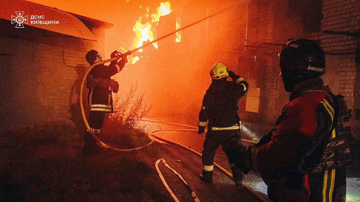 Over 20 Injured in Russian Drone Attack on Kyiv