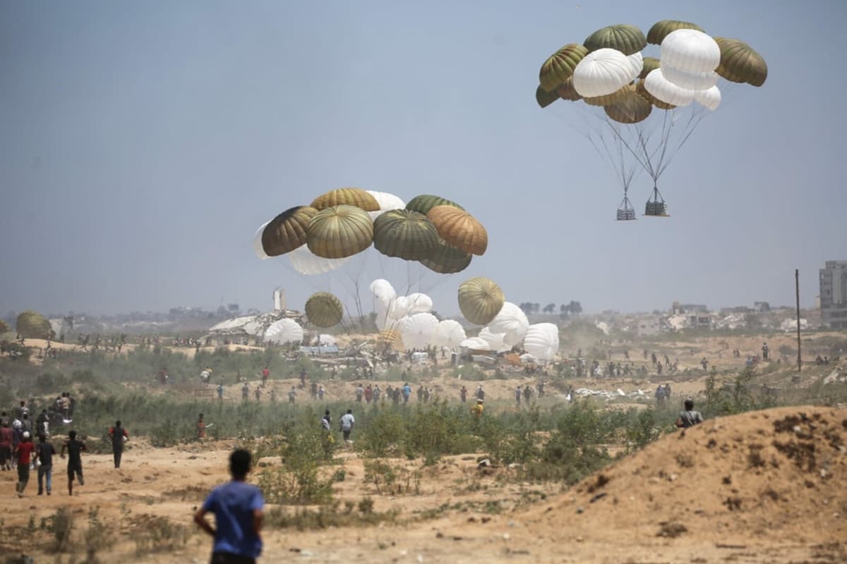Gaza Aid Air Drops Criticized as Dangerous and Ineffective