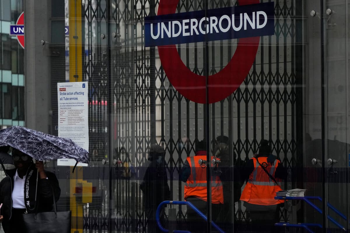 London Subway Strike Halts Trains for Several Days This Week