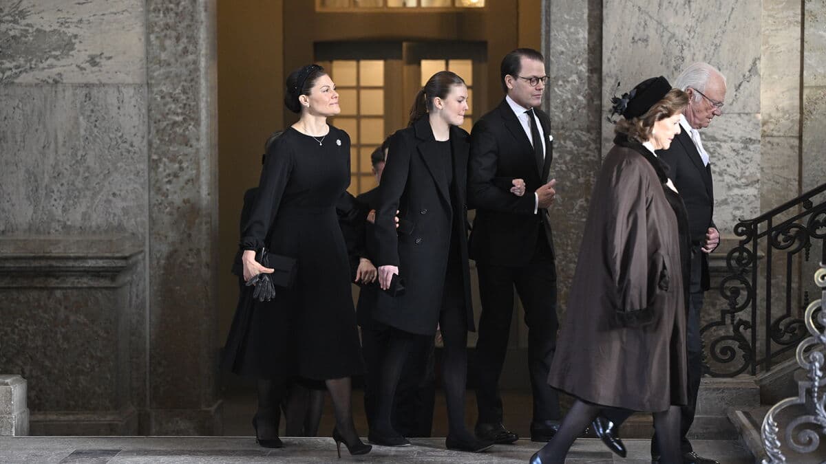 Funeral service for Princess Désirée held at the Royal Chapel