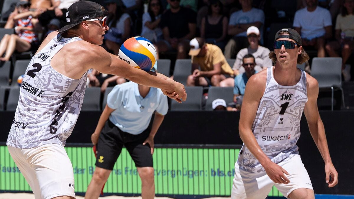Sweden’s beach volleyball gold hopes open European Championship with wins