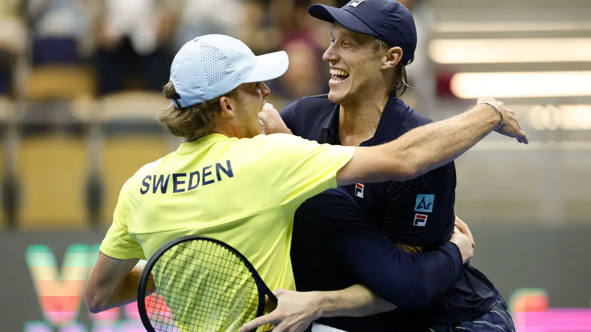 Sweden against the world eight in Davis Cup