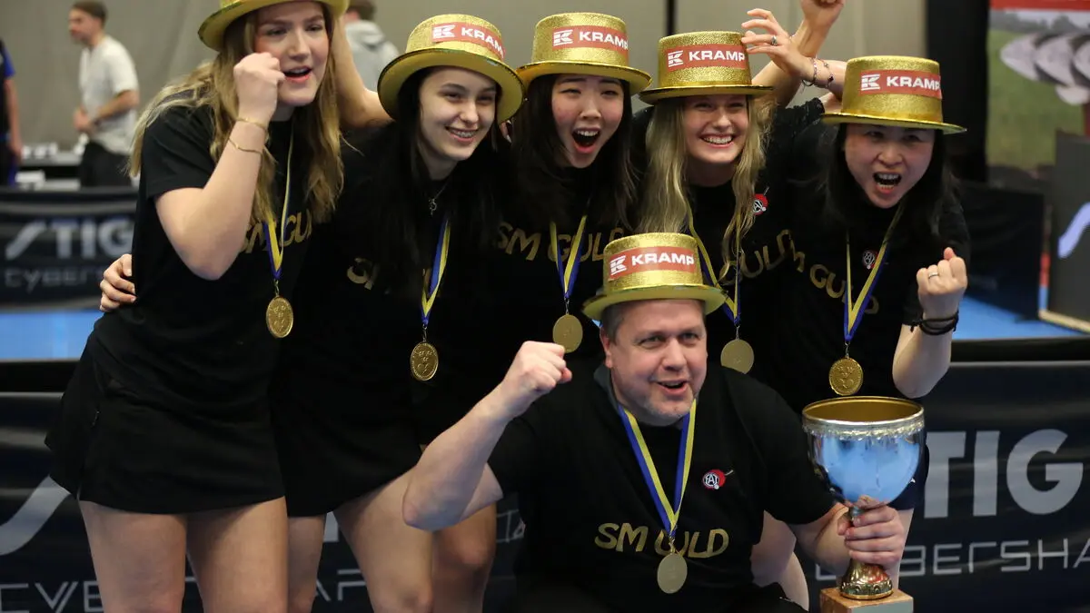 Eslöv's success - sixth consecutive Swedish Championship gold medal