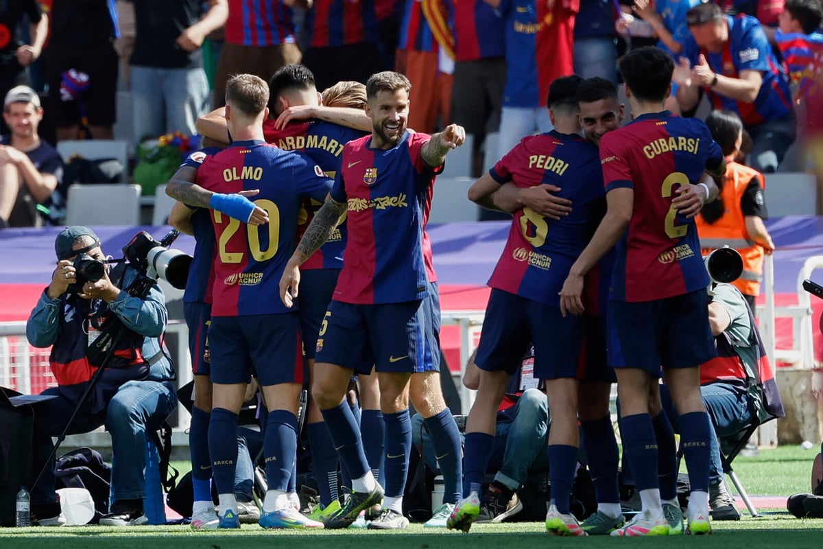 Barcelona Wins Thrilling El Clásico 4-3, Nears League Title