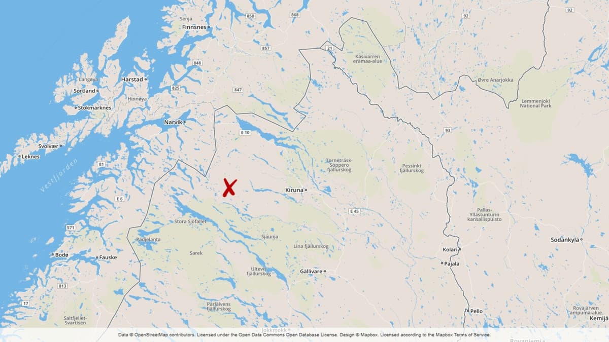 Two Men Found Dead on Kebnekaise in Suspected Workplace Accident