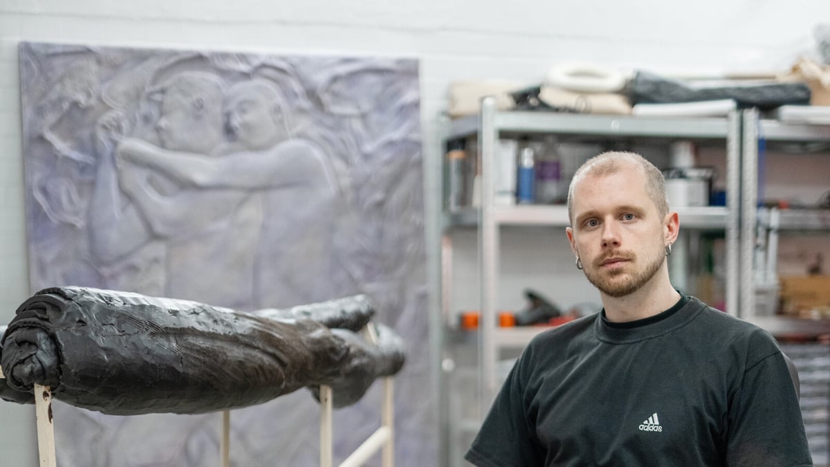 Marcus Bergman Wins Fredrik Roos Scholarship for Tender Art