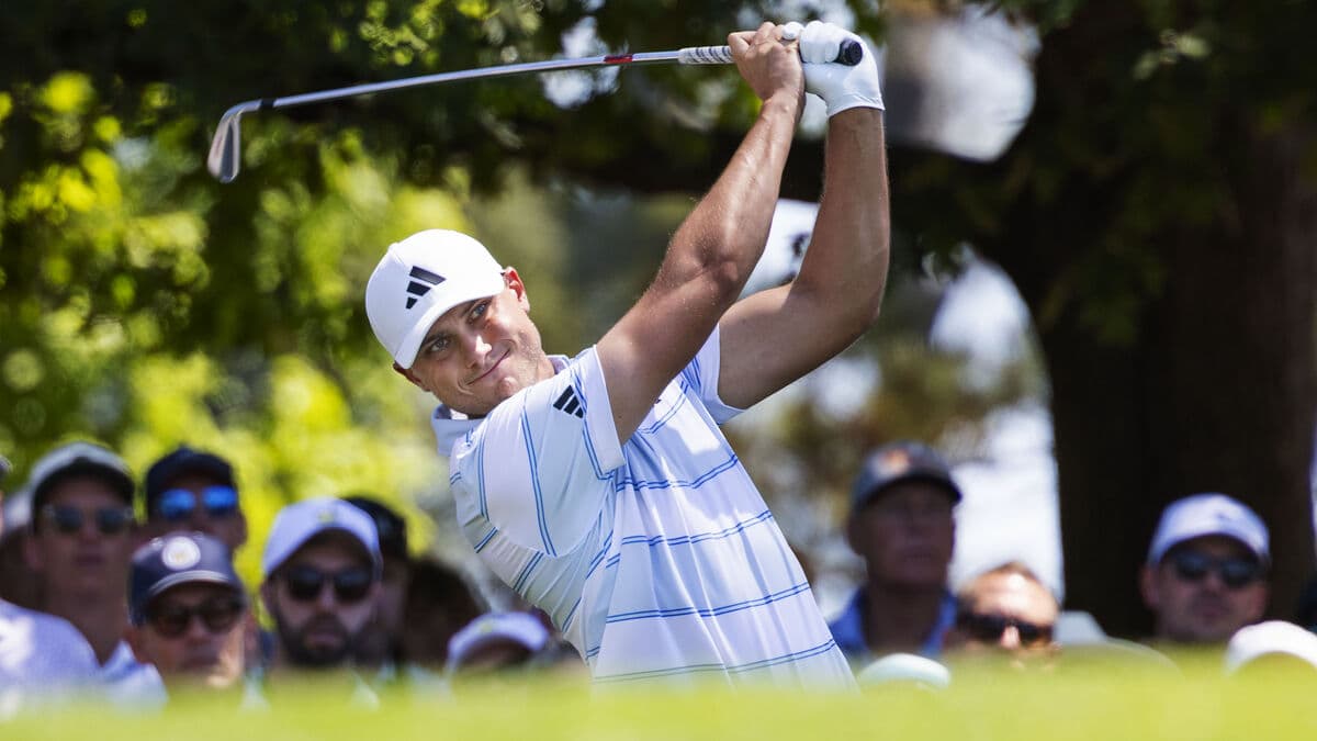 Lined up birdies - dream golf by Ludvig Åberg