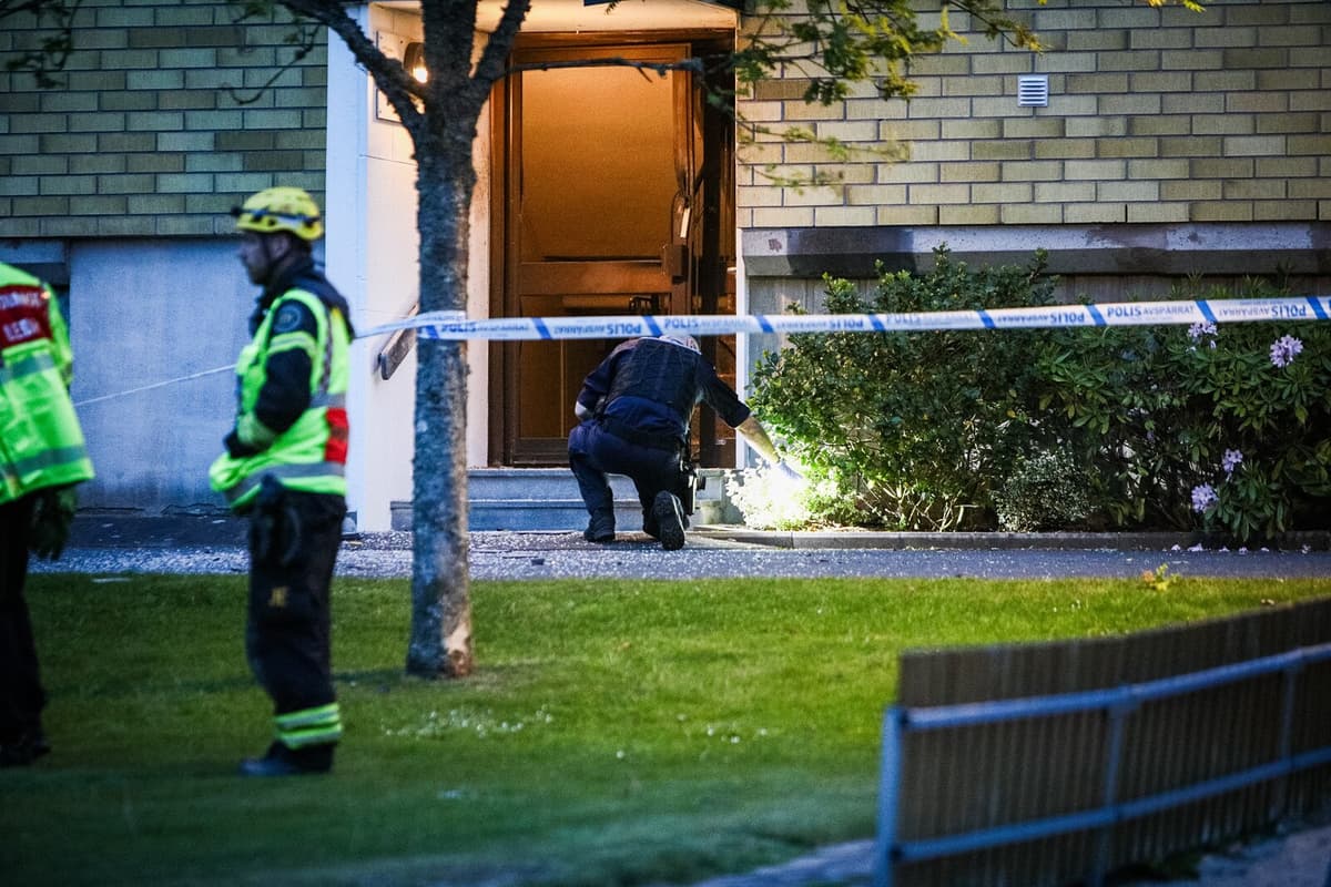Residents Evacuated After Nighttime Explosion in Jönköping