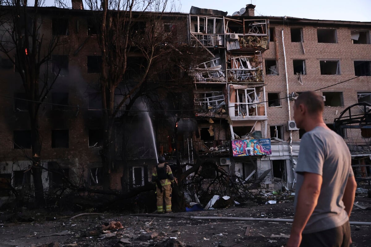 Ukraine Hit by Massive Overnight Attacks; Several Injured