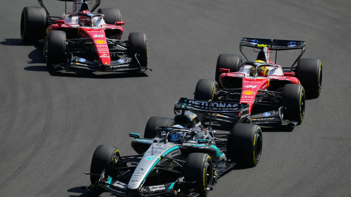 Russell's perfect start: Wins sprint race in China