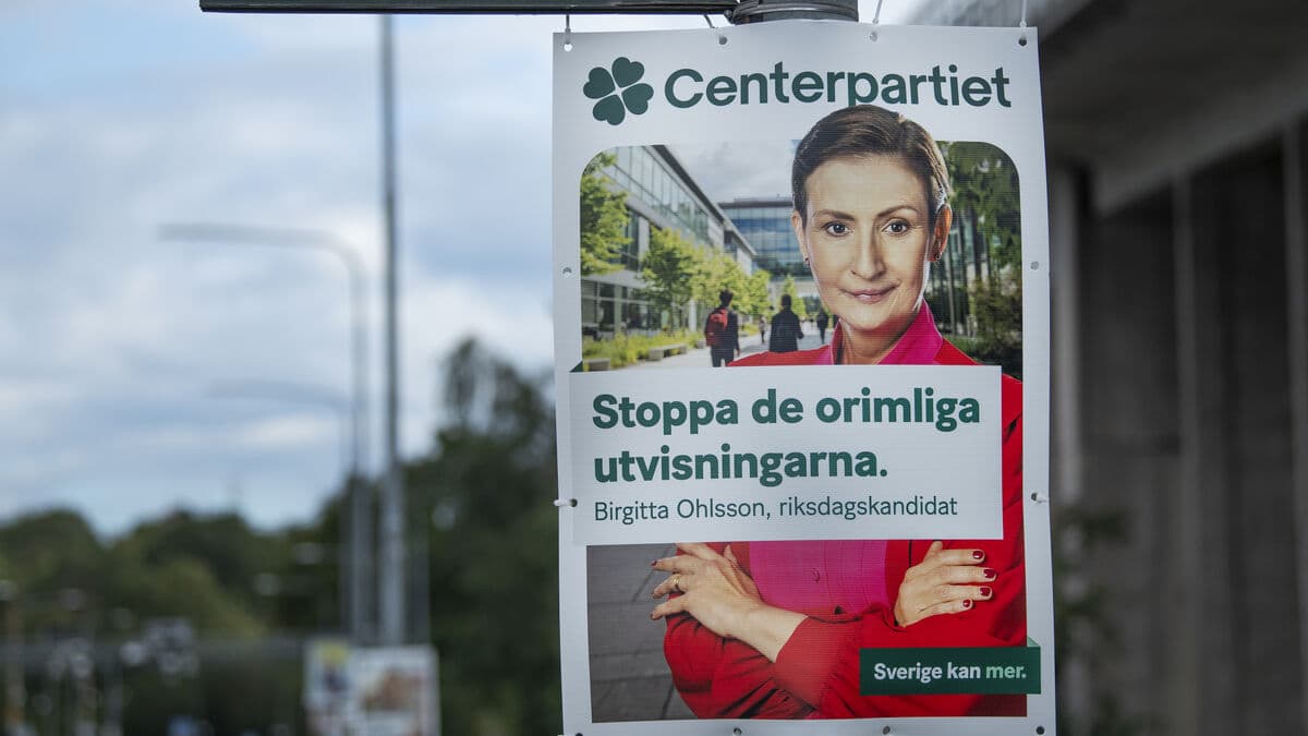 Forecast: Birgitta Ohlsson likely to win Riksdag seat for Centre Party