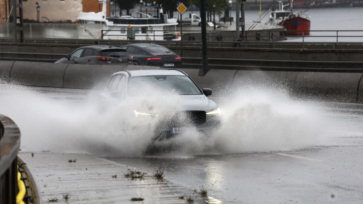 SMHI issues yellow warning for torrential rain, including central Stockholm, Eskilstuna and Västerås