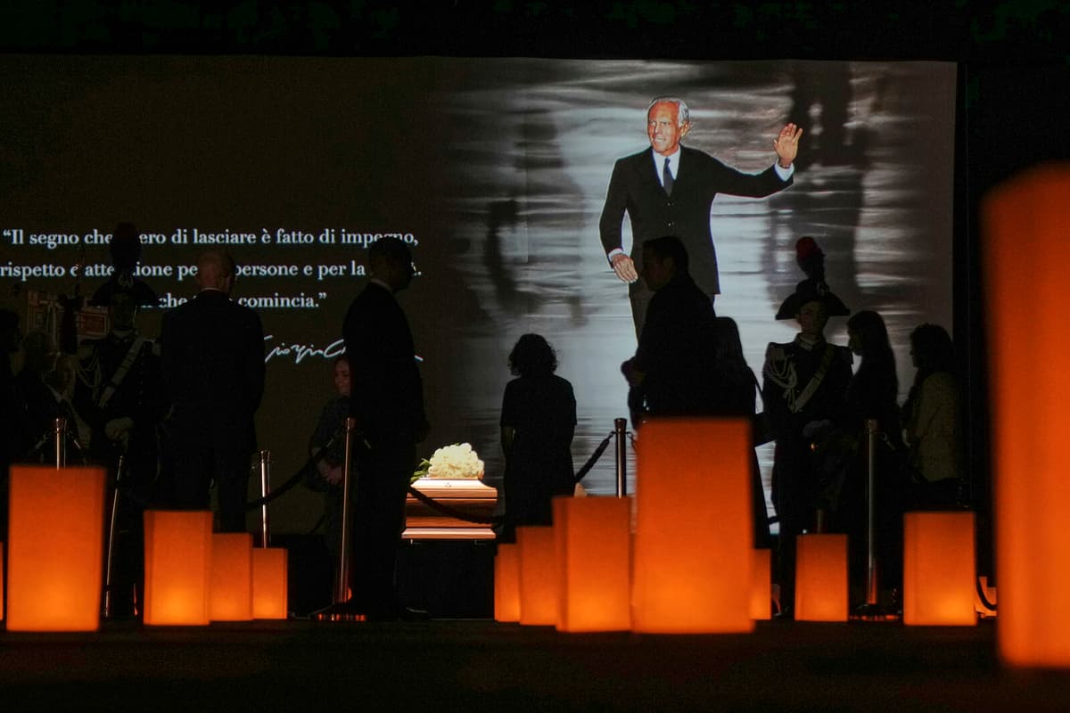 Thousands Gather in Milan to Honor Fashion Icon Giorgio Armani