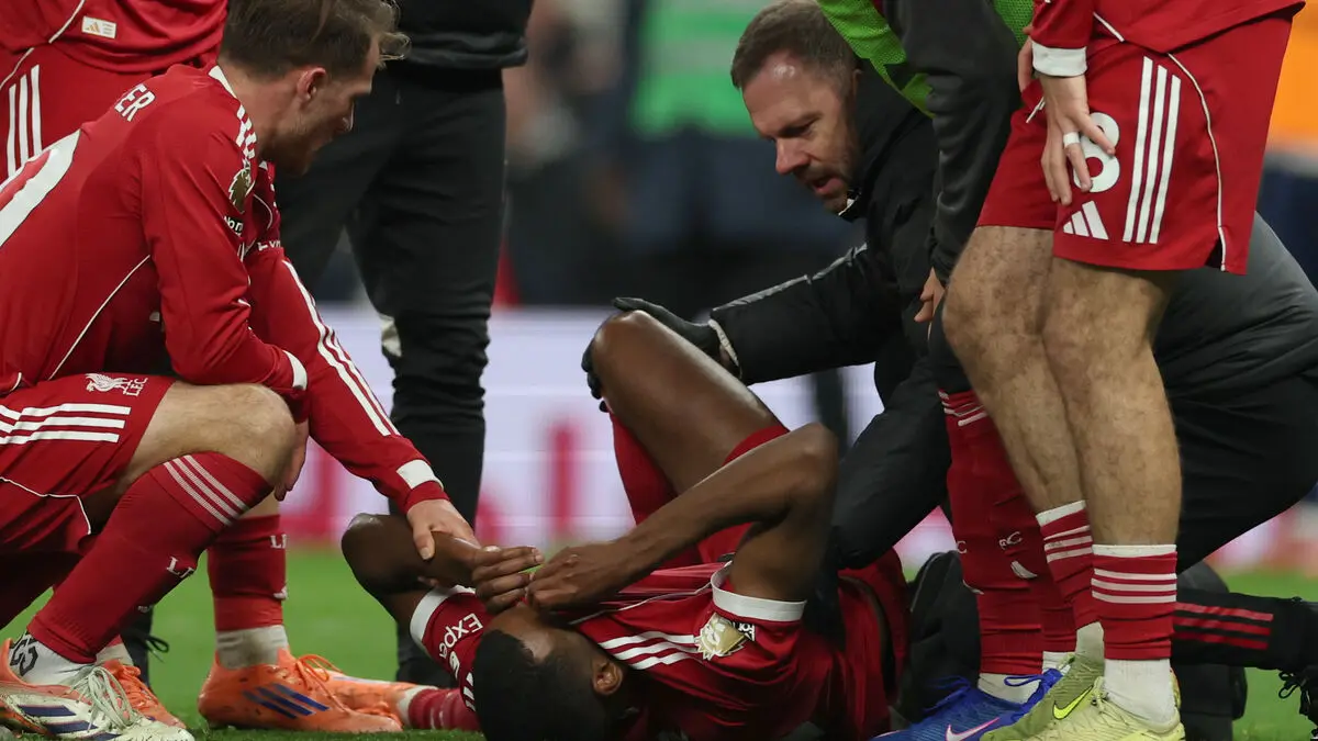 Sky Sports: Isak likely suffered a broken leg