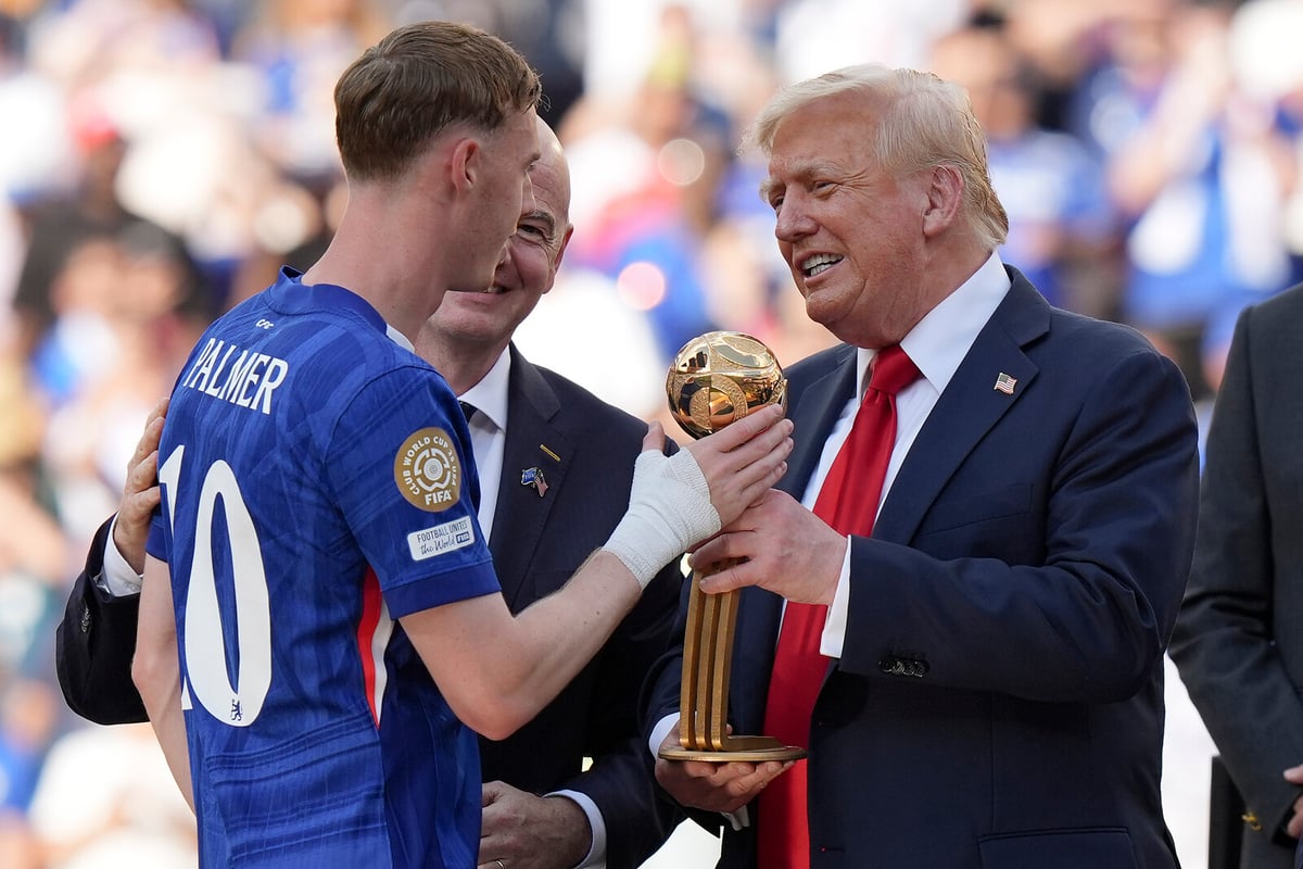Cole Palmer Confused by Trump's Presence at Chelsea Trophy Lift