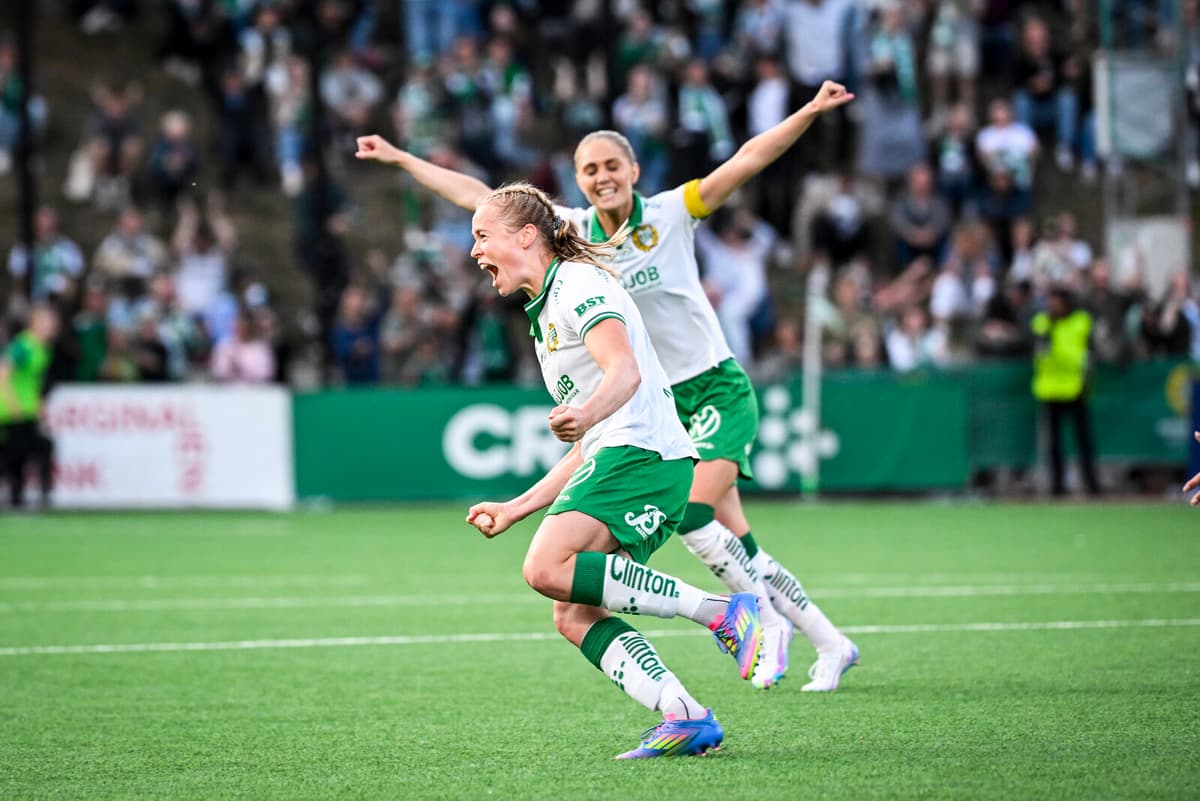 Julie Blakstad's Last-Minute Goal Lifts Hammarby to Damallsvenskan Lead