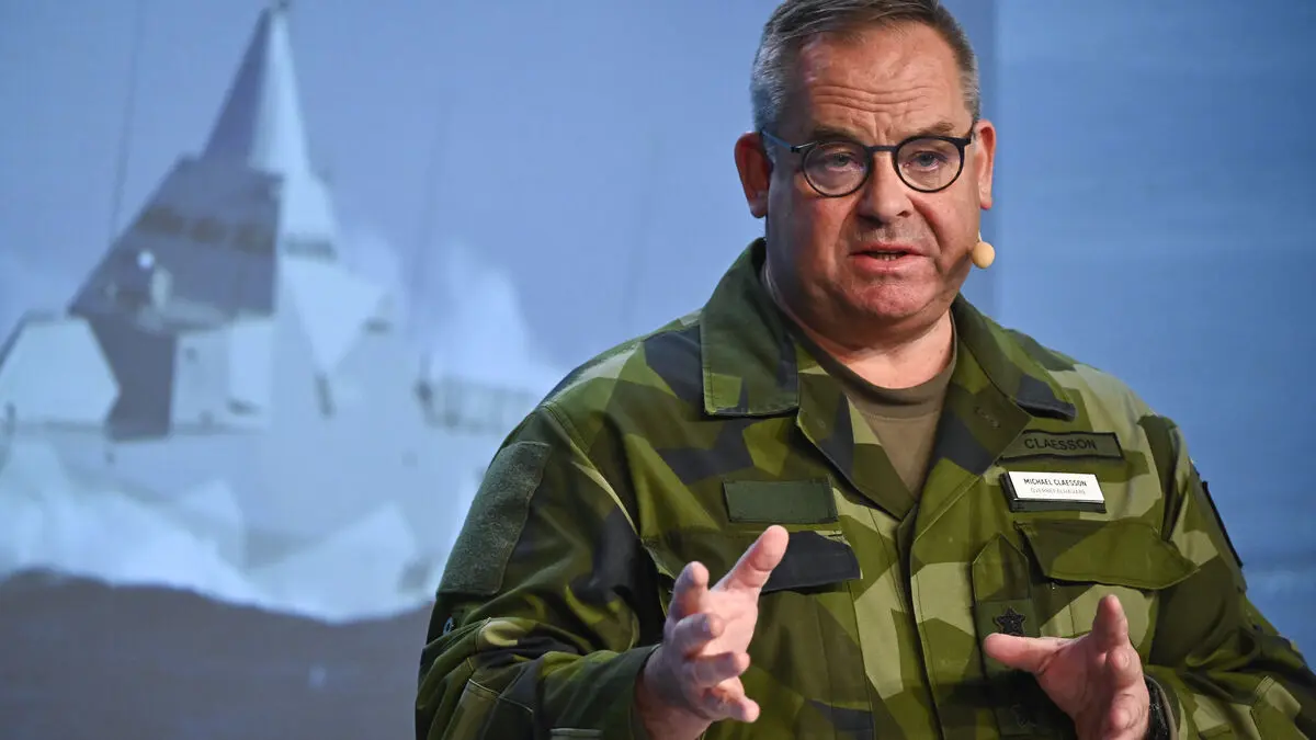 Supreme Commander Michael Claesson not concerned about NATO's future