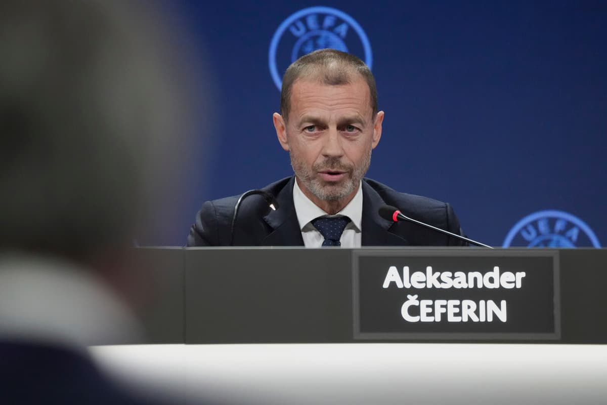 Uefa Chairman Ceferin Criticizes Politicians Over Israel Ban Debate