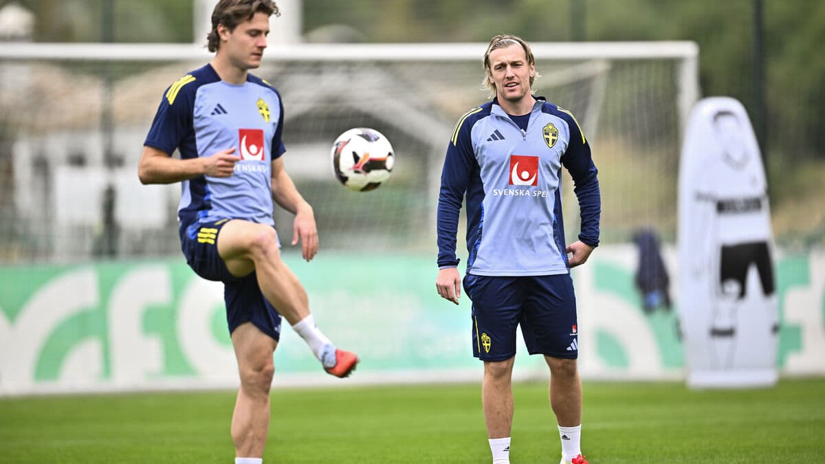 Done: Svanberg striker in tonight's World Cup qualifiers