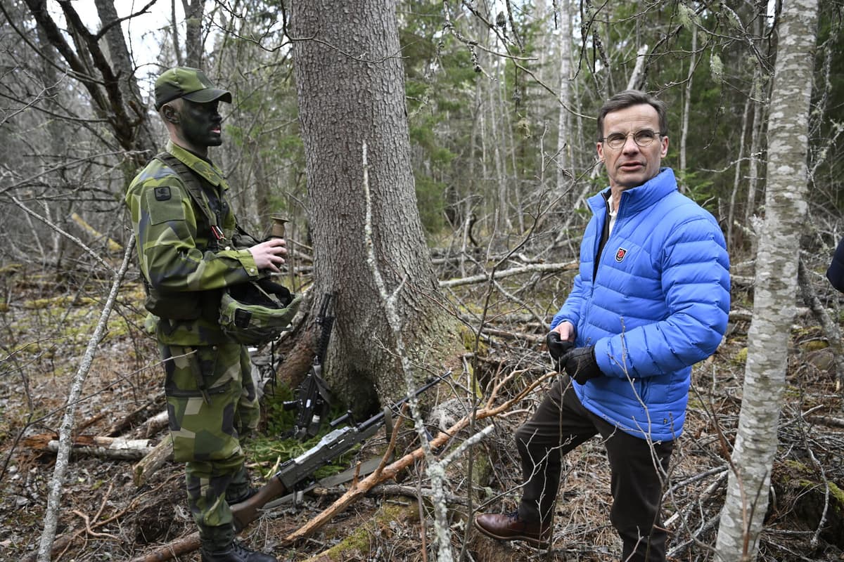Kristersson Calls for Doubling Sweden's Conscription Numbers
