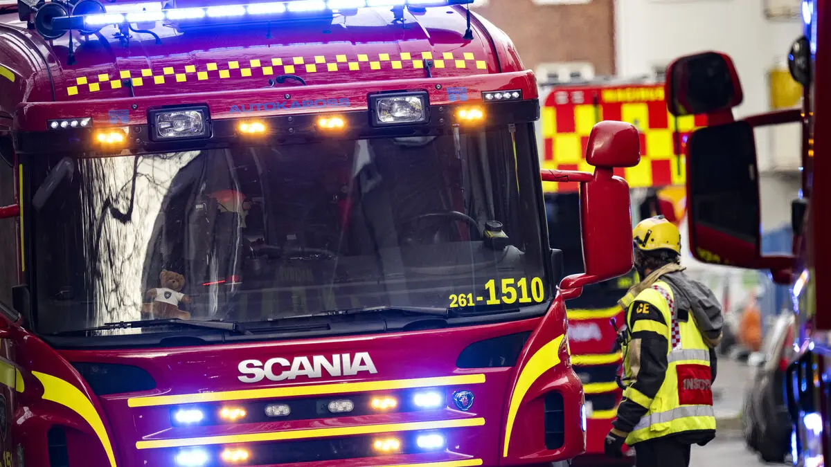 Man dies in Umeå townhouse fire