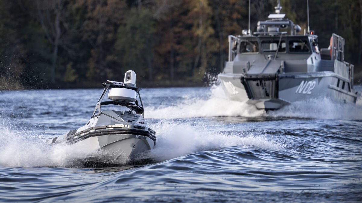 Swedish Defense Company Nautrik Develops Autonomous Naval Drones for Coastline Protection