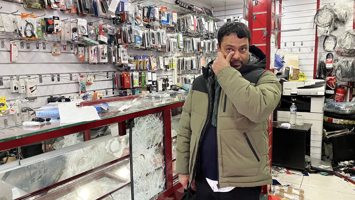 Paris shop owner says 10 years of work was destroyed in 30 minutes of looting