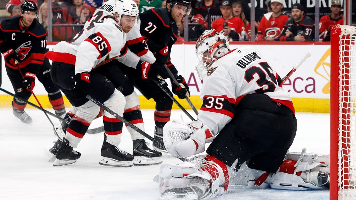 Great performance by Ullmark in a thrilling playoff loss for Ottawa, it's been fantastic