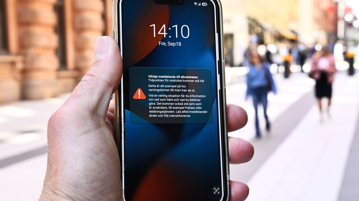 New Swedish emergency alert system will be tested Monday in Stockholm and Gotland