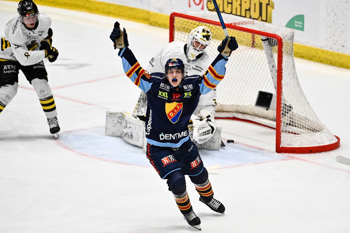 Djurgården Triumphs 4-2 in First Hockeyallsvenskan Final Derby