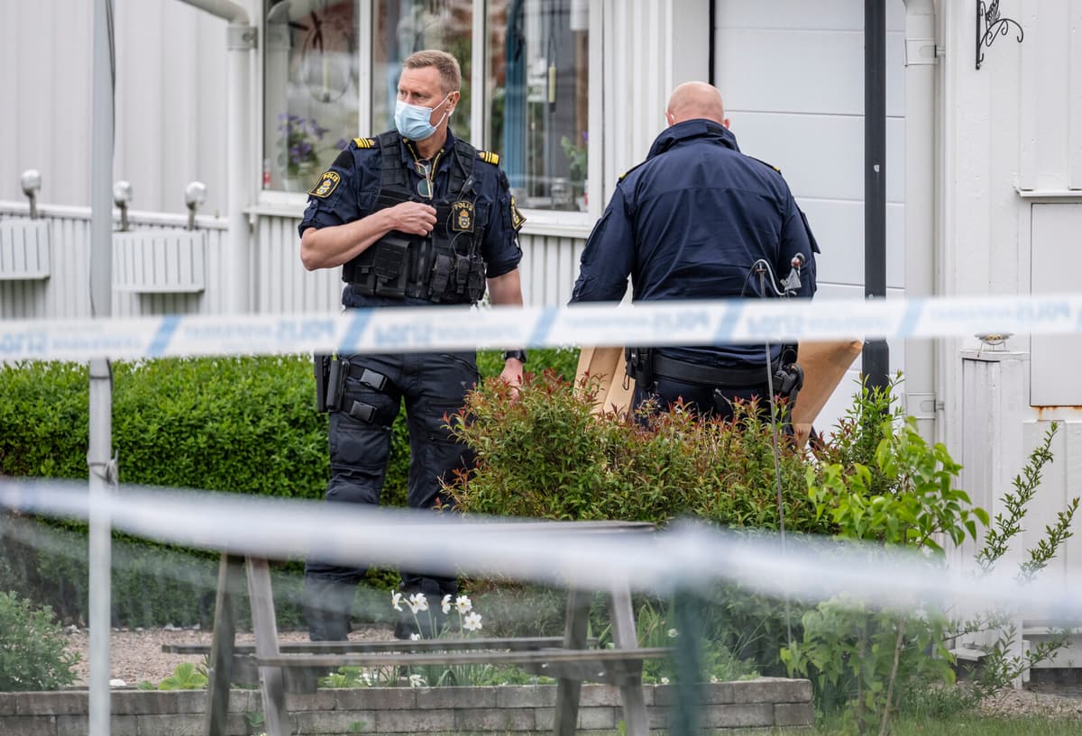 Police Search for Suspect in Klippan Double Murder