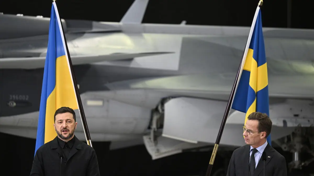 Zelenskyj Highlights Gripen Aircraft as Top Choice for Ukraine's Fleet