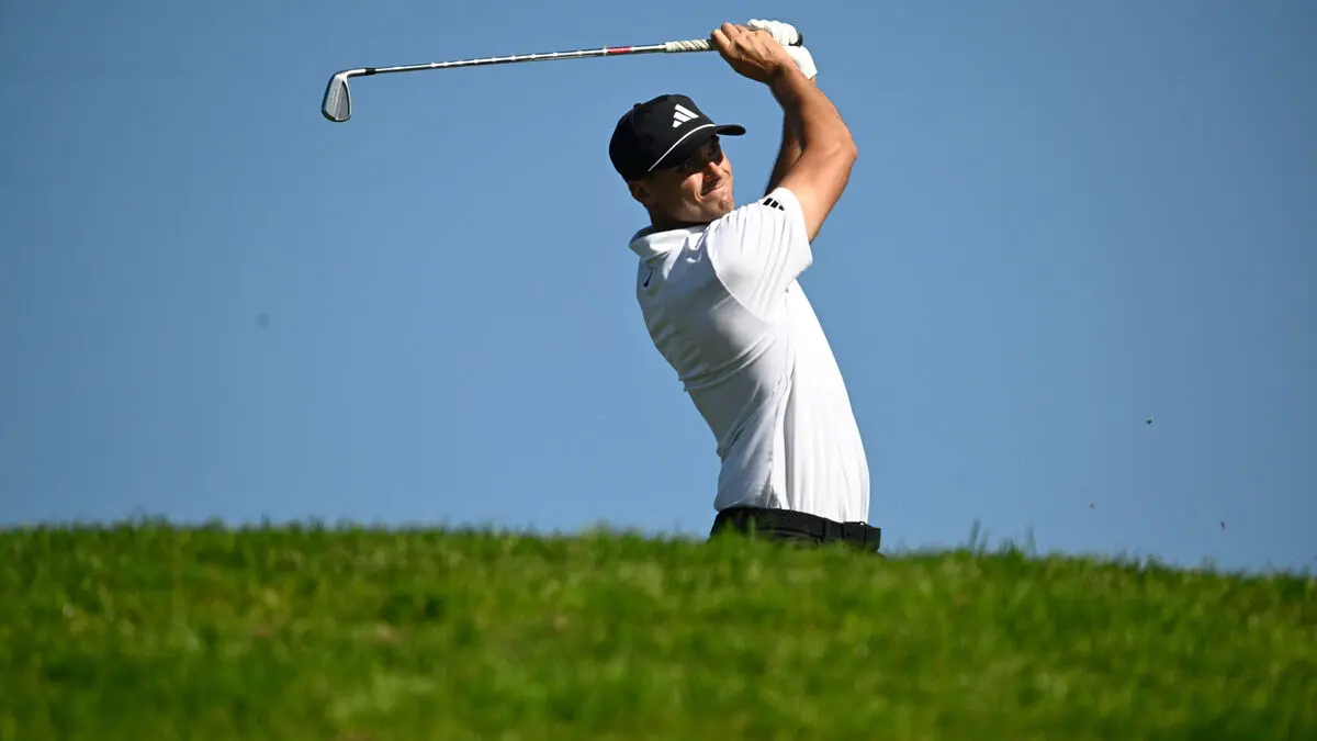 New bottom round for Åberg - 77th in California