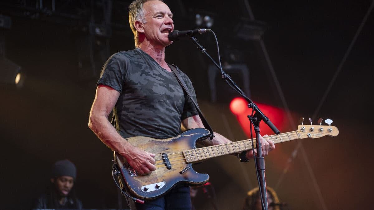 Sting has paid 8 million kronor to The Police bandmates