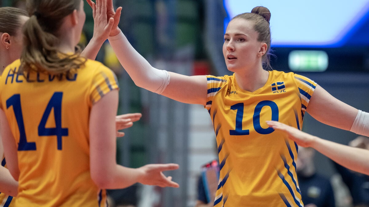 Sweden Women’s Volleyball Team Stages Stunning Comeback to Beat Hungary in European League Semi-Final