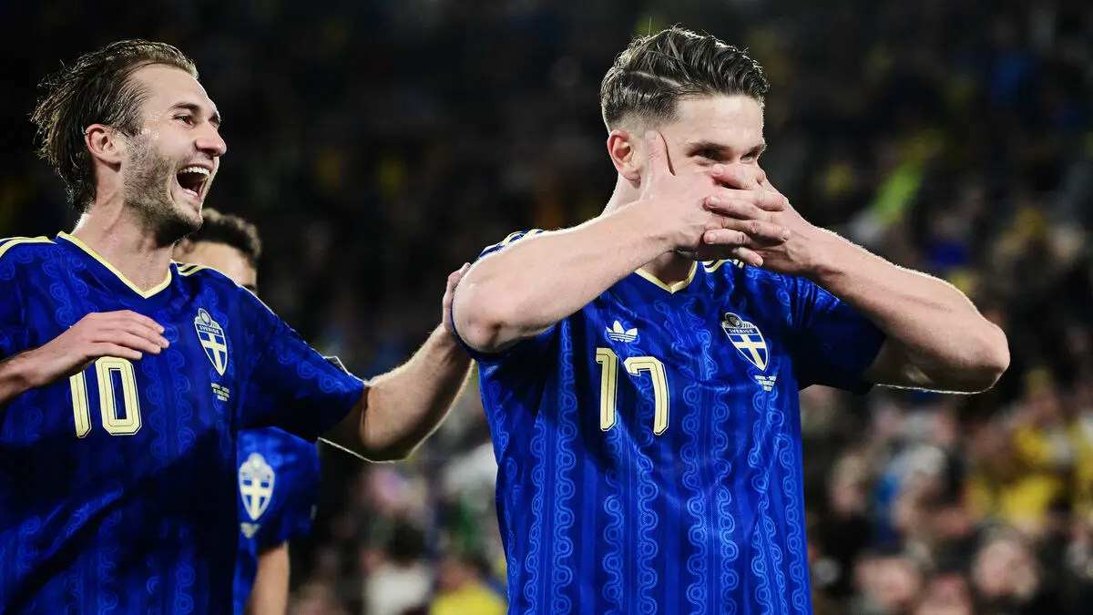 Gyökeres trademarks his goal gesture