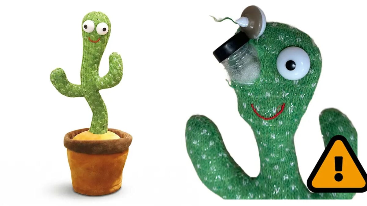 Dancing and Singing Cactus toy recalled - choking hazard